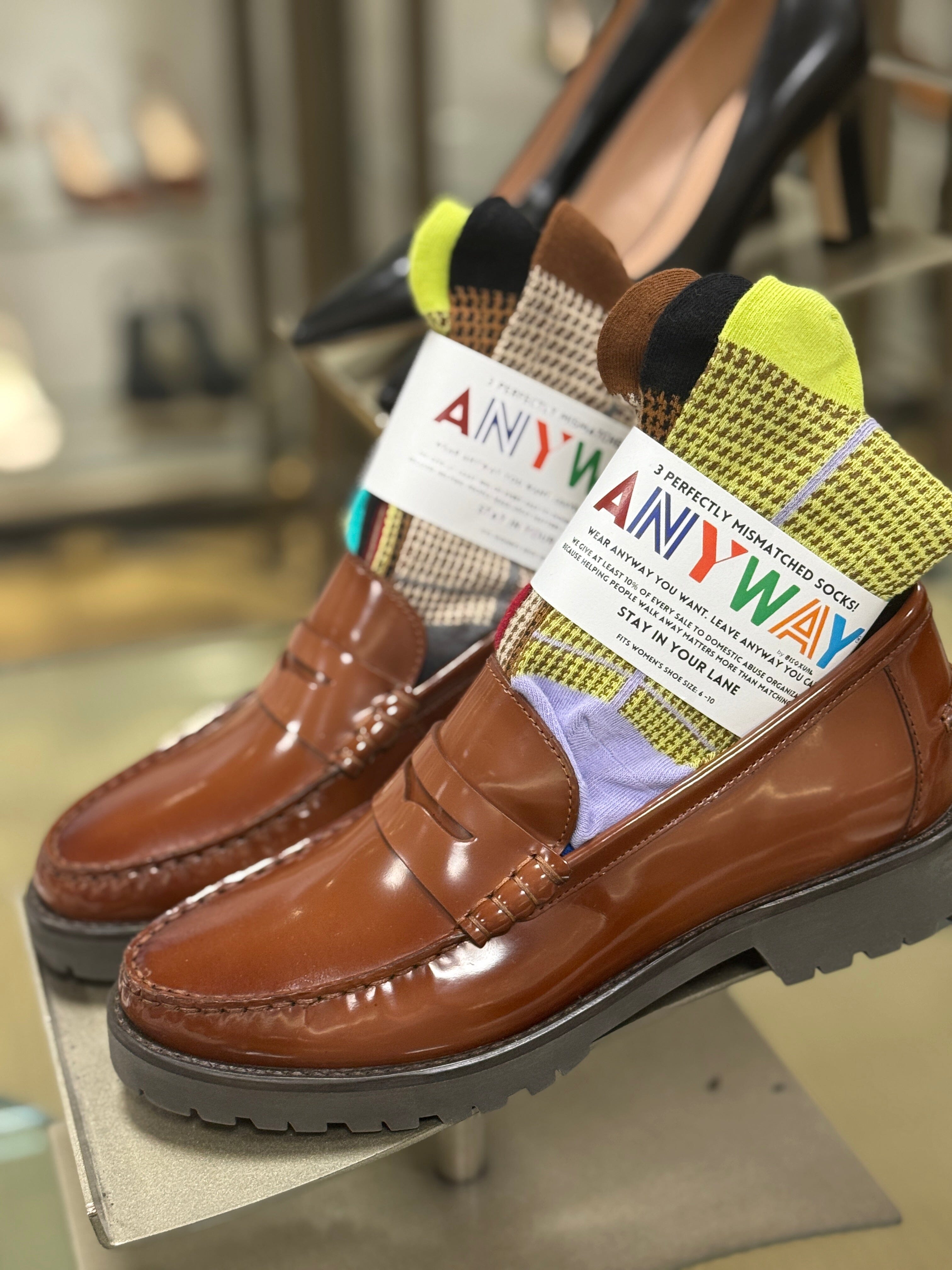 How to Style Mismatched Socks This Fall (and Actually Pull It Off)