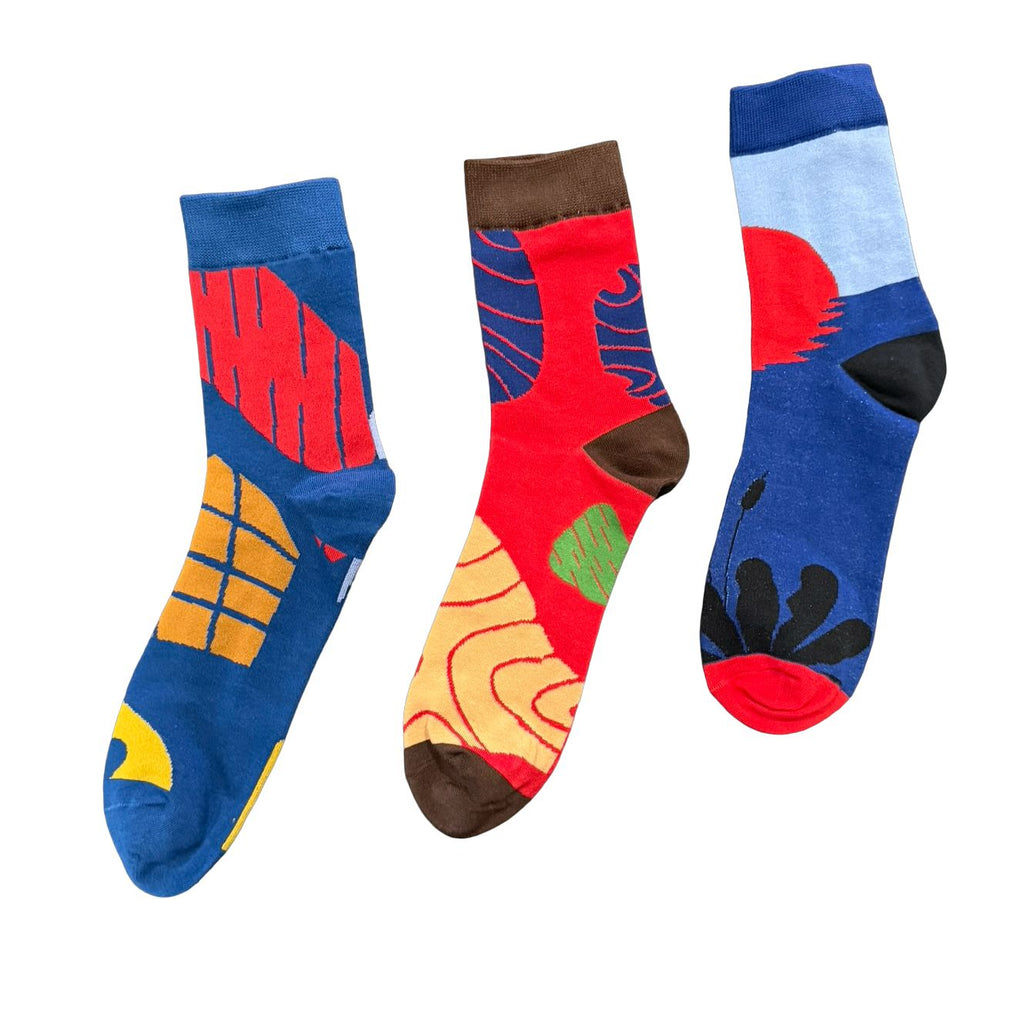 Figure It Out Anyway Socks 