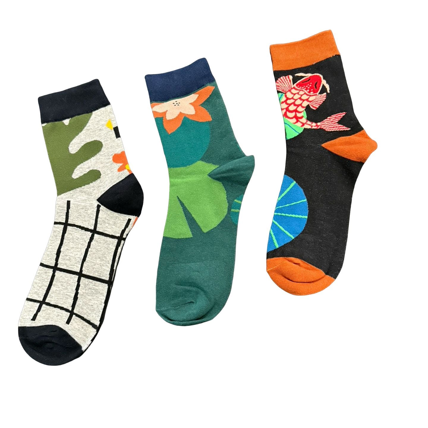 Go With the Current Anyway Socks 