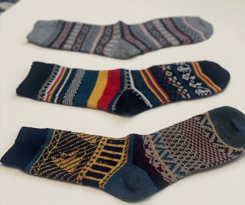 Jewelry Thief mismatched women's crew socks | Anyway Socks