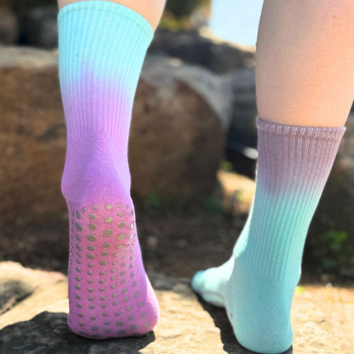Long & Lean mismatched women's knee high socks | Anyway Socks