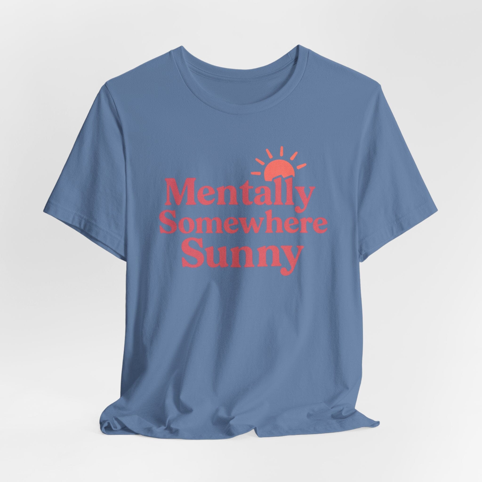 Mentally Somewhere Sunny (Coral) Anyway Socks Lavender Blue S 