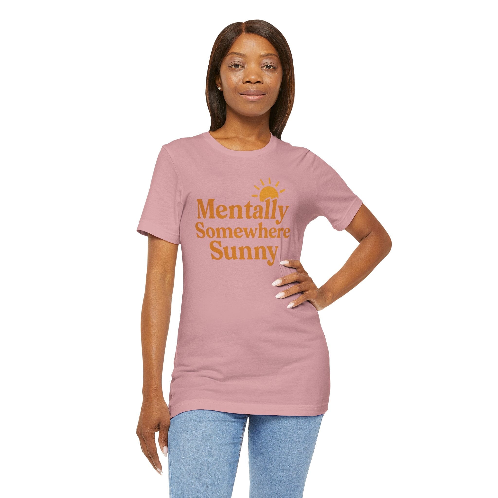 Mentally Somewhere Sunny (Golden) Anyway Socks 