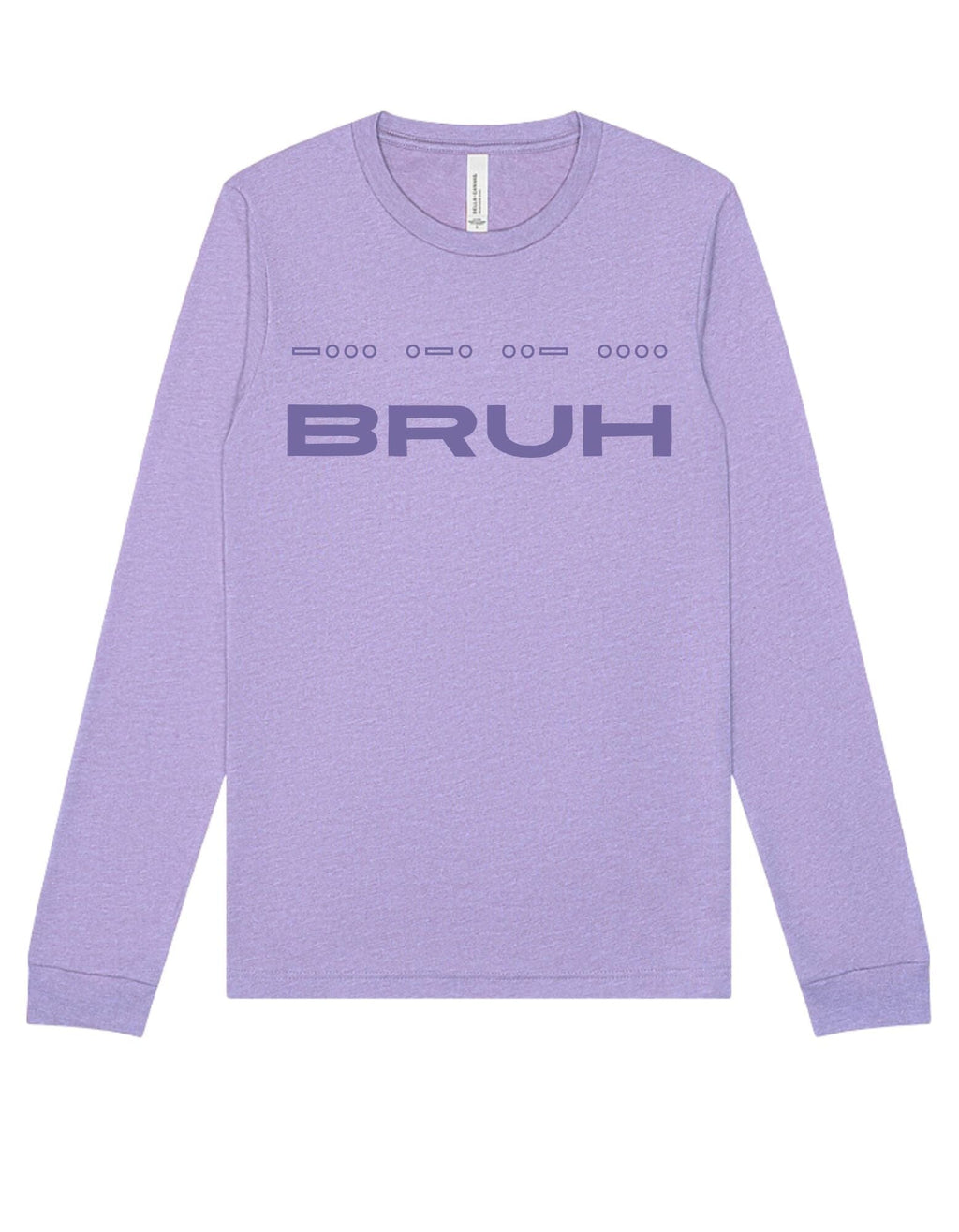 Morse Code: Bruh Tee #1 Anyway Socks 