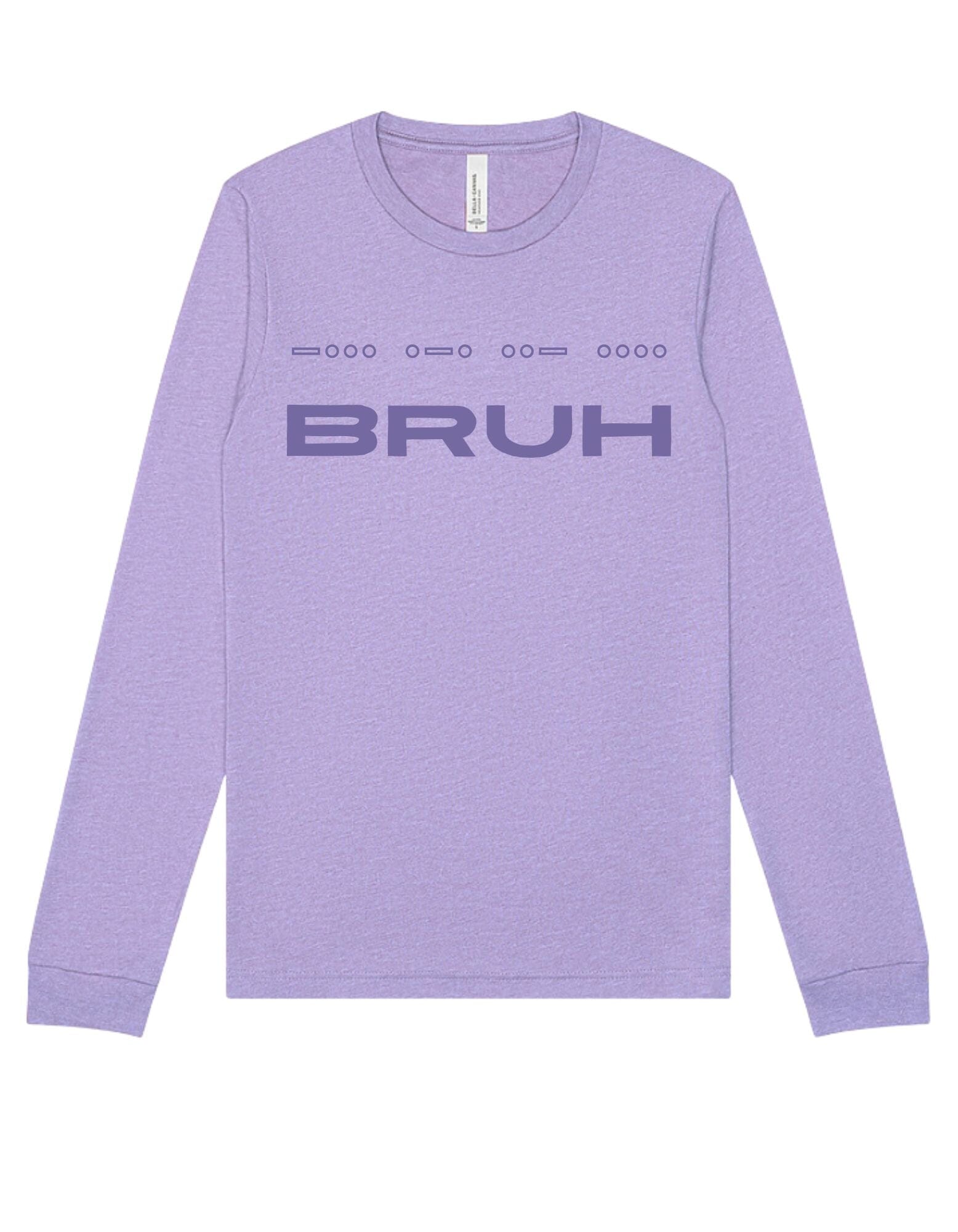 Morse Code: Bruh Tee #1 Anyway Socks 