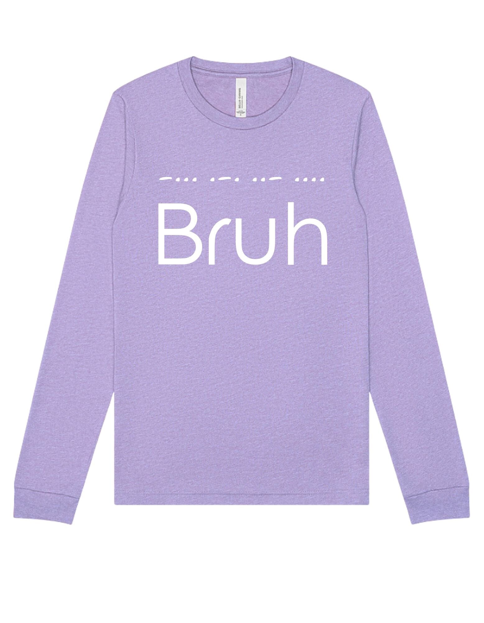 Morse Code: Bruh Tee #2 Anyway Socks 