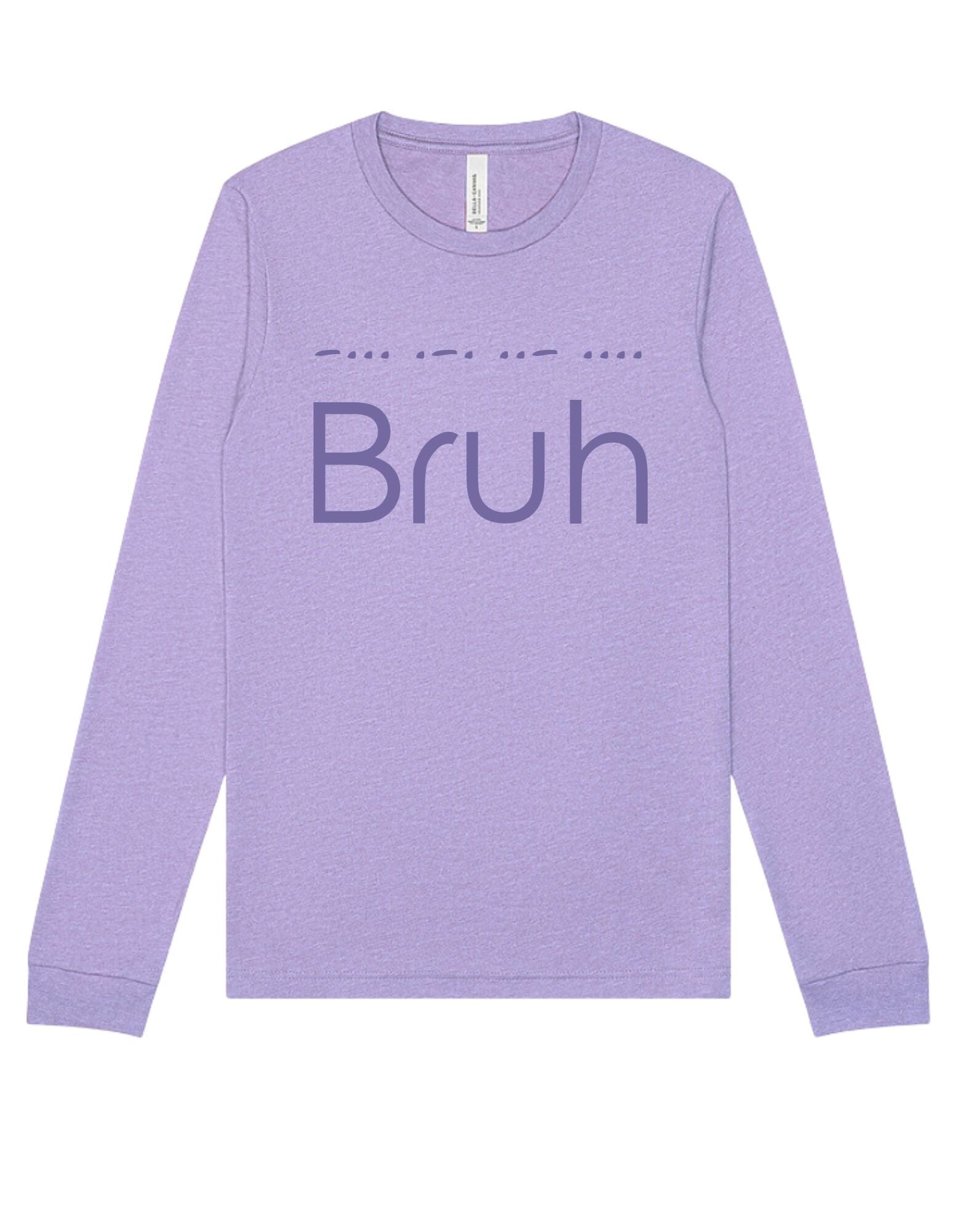 Morse Code: Bruh Tee #2 Anyway Socks 