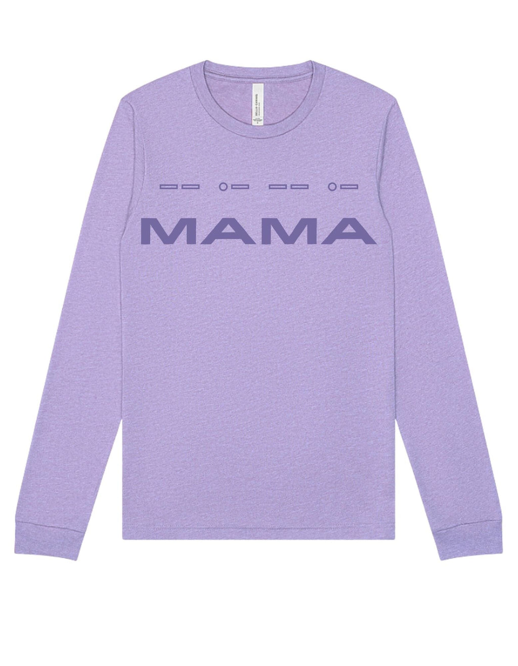 Morse Code: Mama Tee Anyway Socks 