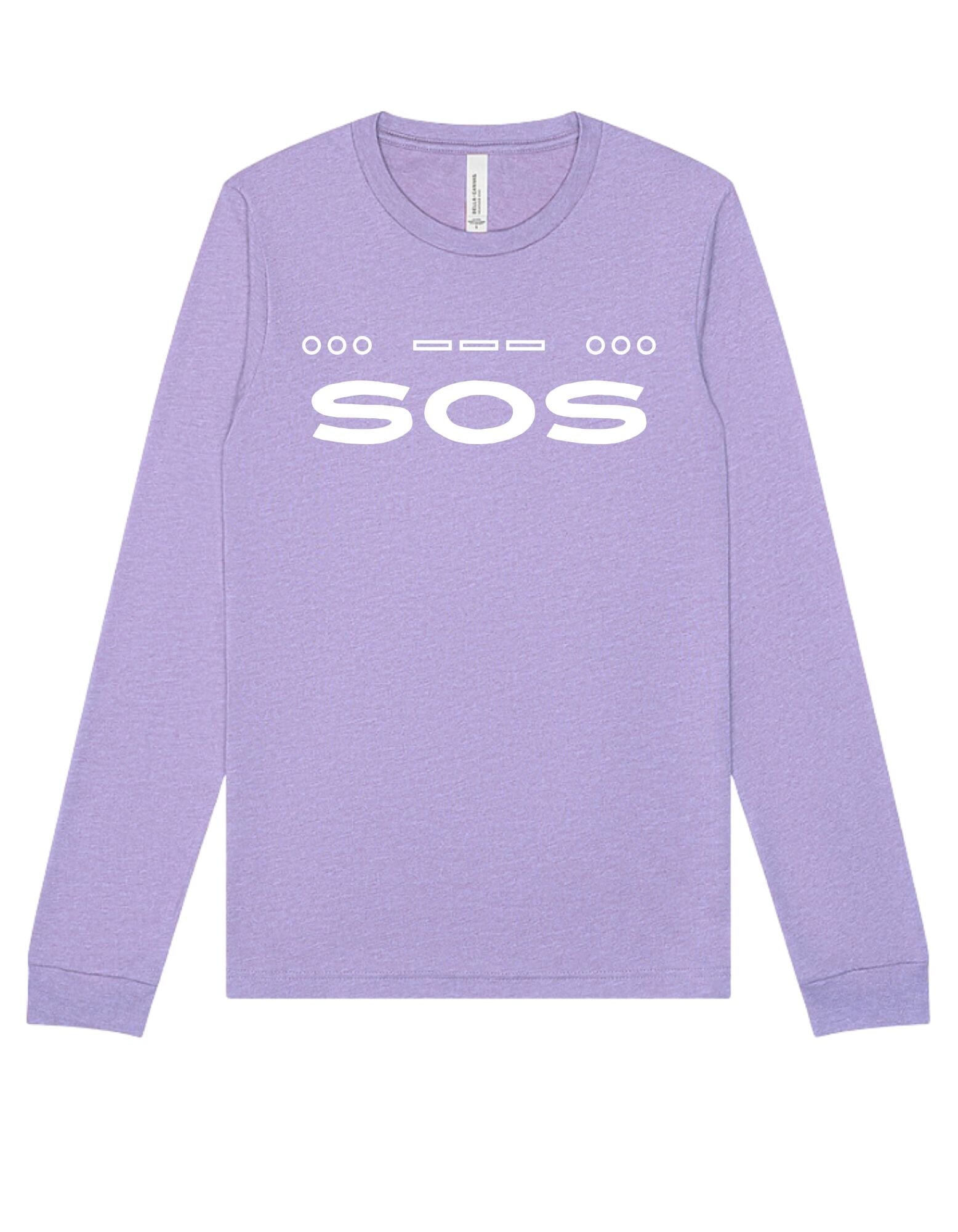 Morse Code: SOS Tee Anyway Socks 