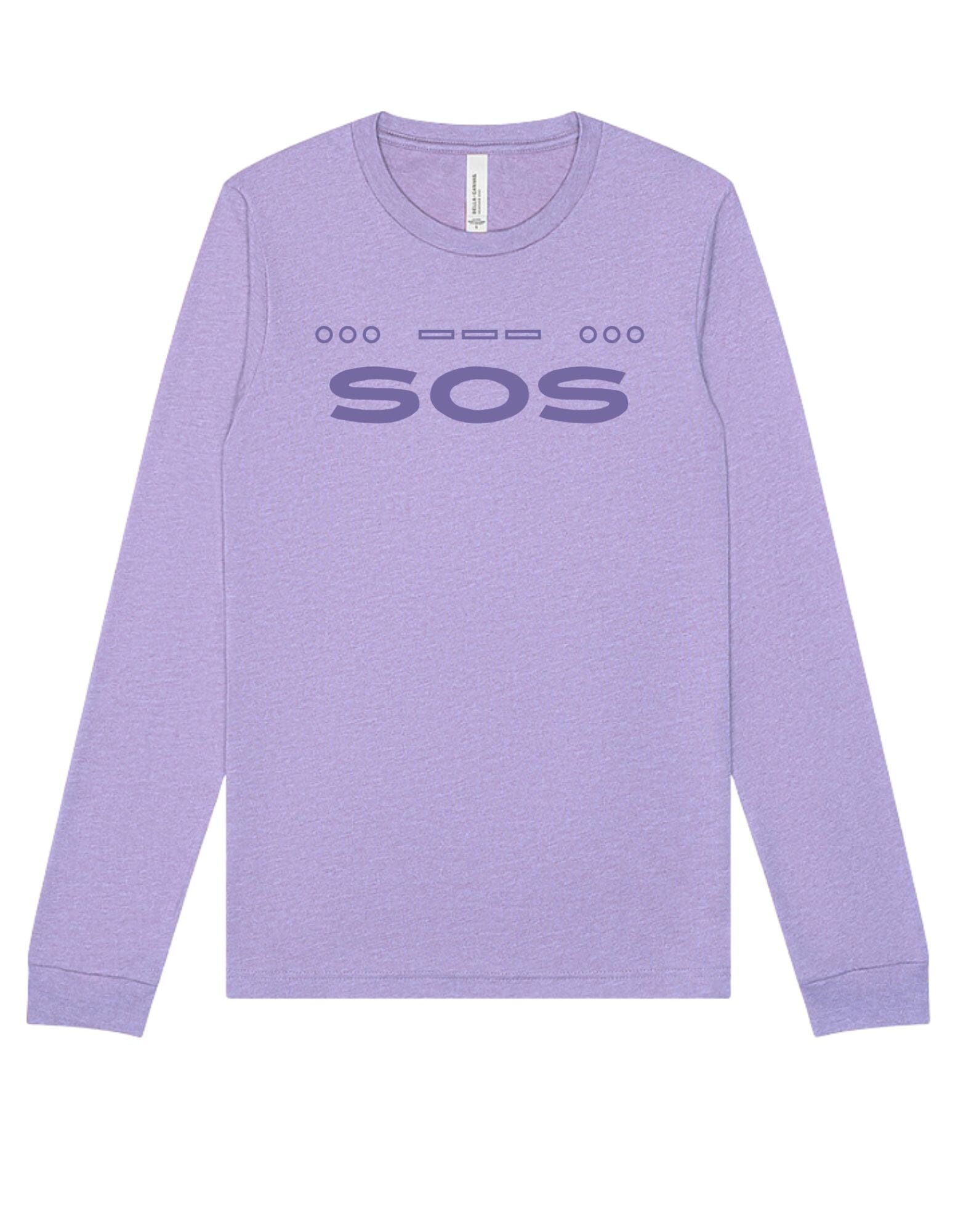 Morse Code: SOS Tee Anyway Socks 