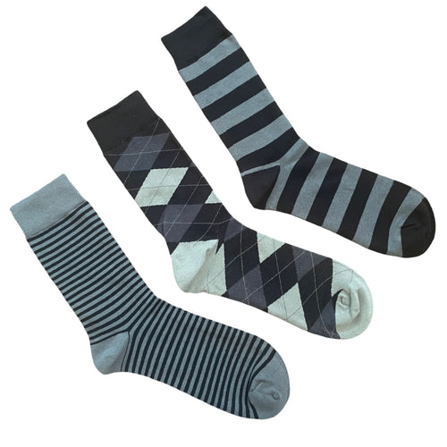 Men's Crew Socks - Old Fashioned / Men's Shoe Size 6 to 12