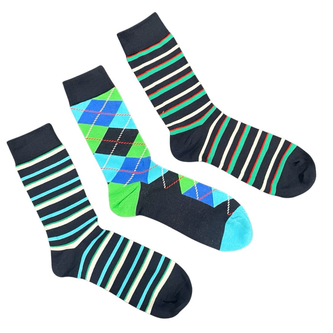 slim fit dress slacks Shop Bamboo Mid Calf Dress Socks Green Black