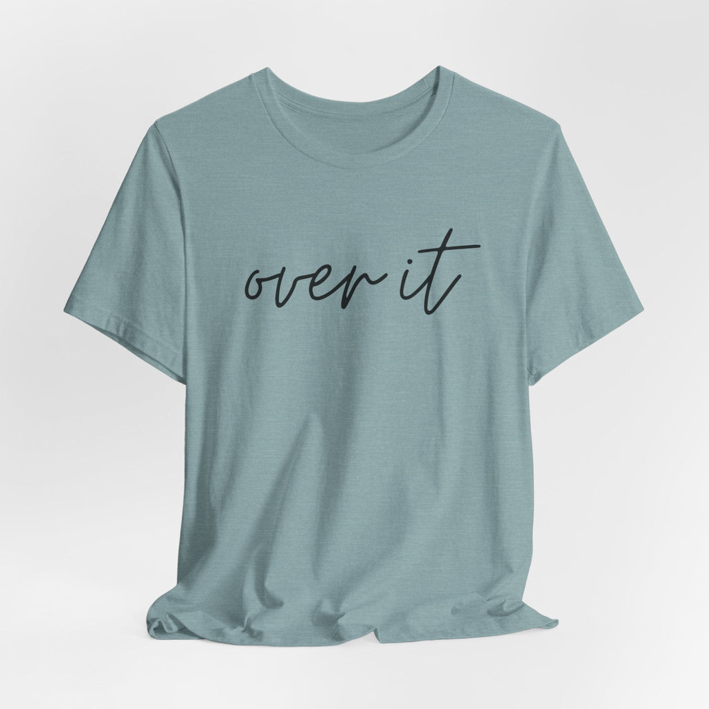 Over It Anyway Socks Heather Blue Lagoon S 