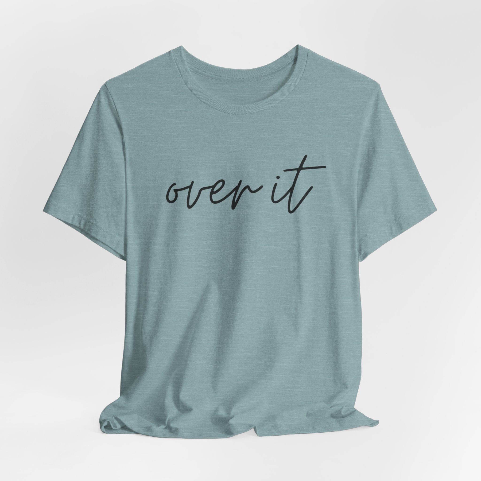 Over It Anyway Socks Heather Blue Lagoon S 