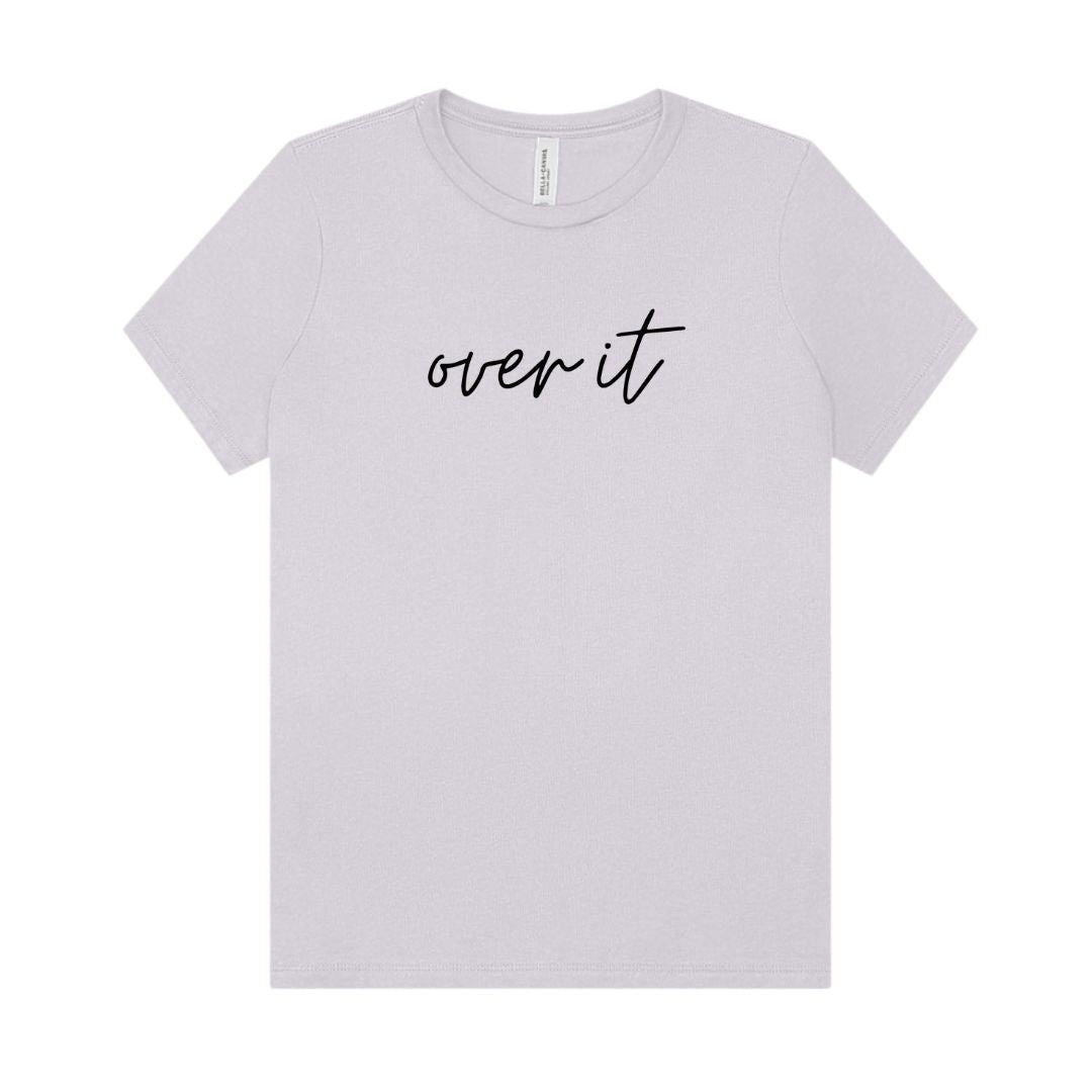 Over It Anyway Socks Lavender Dust S 