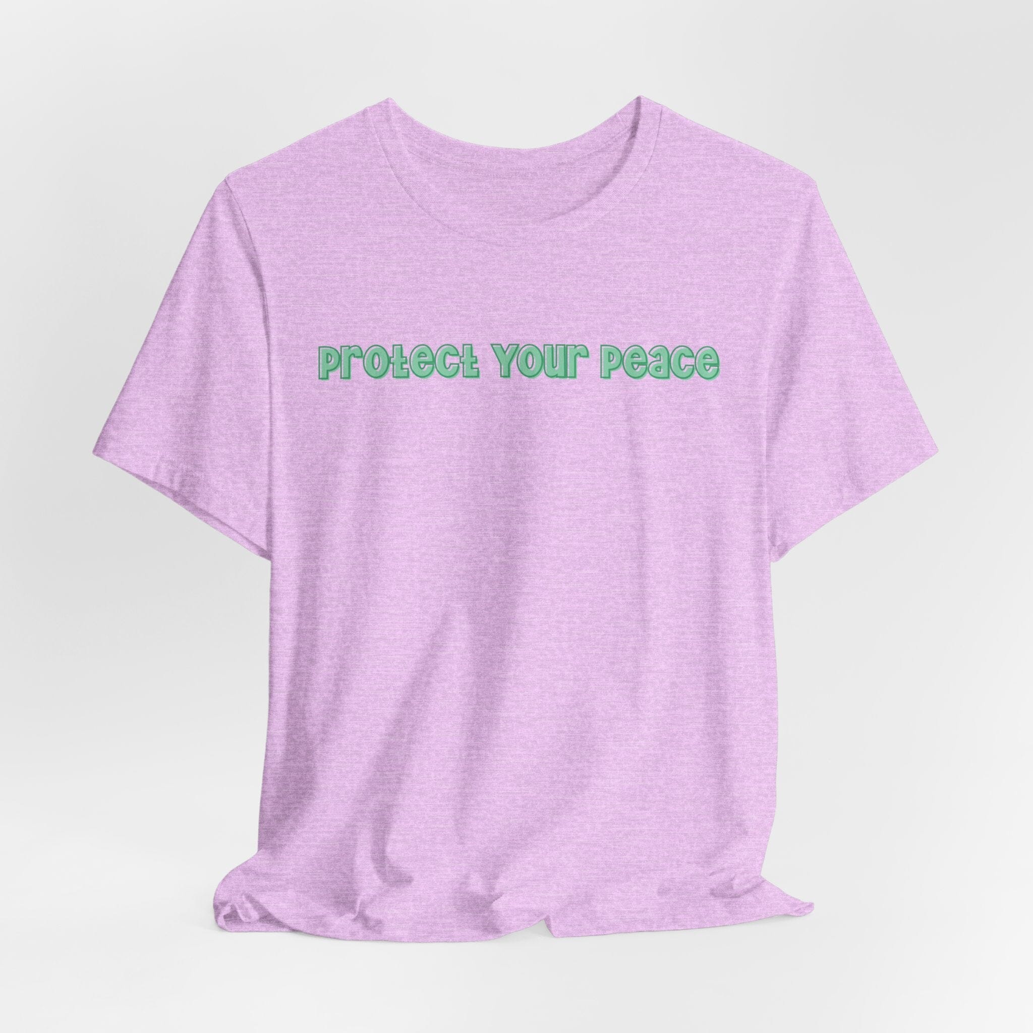 Protect Your Peace Anyway Socks Heather Prism Lilac S 