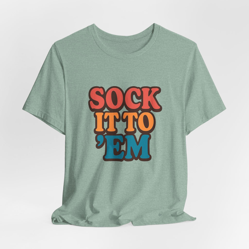 Sock It To 'Em Tee Anyway Socks Heather Prism Dusty Blue S 
