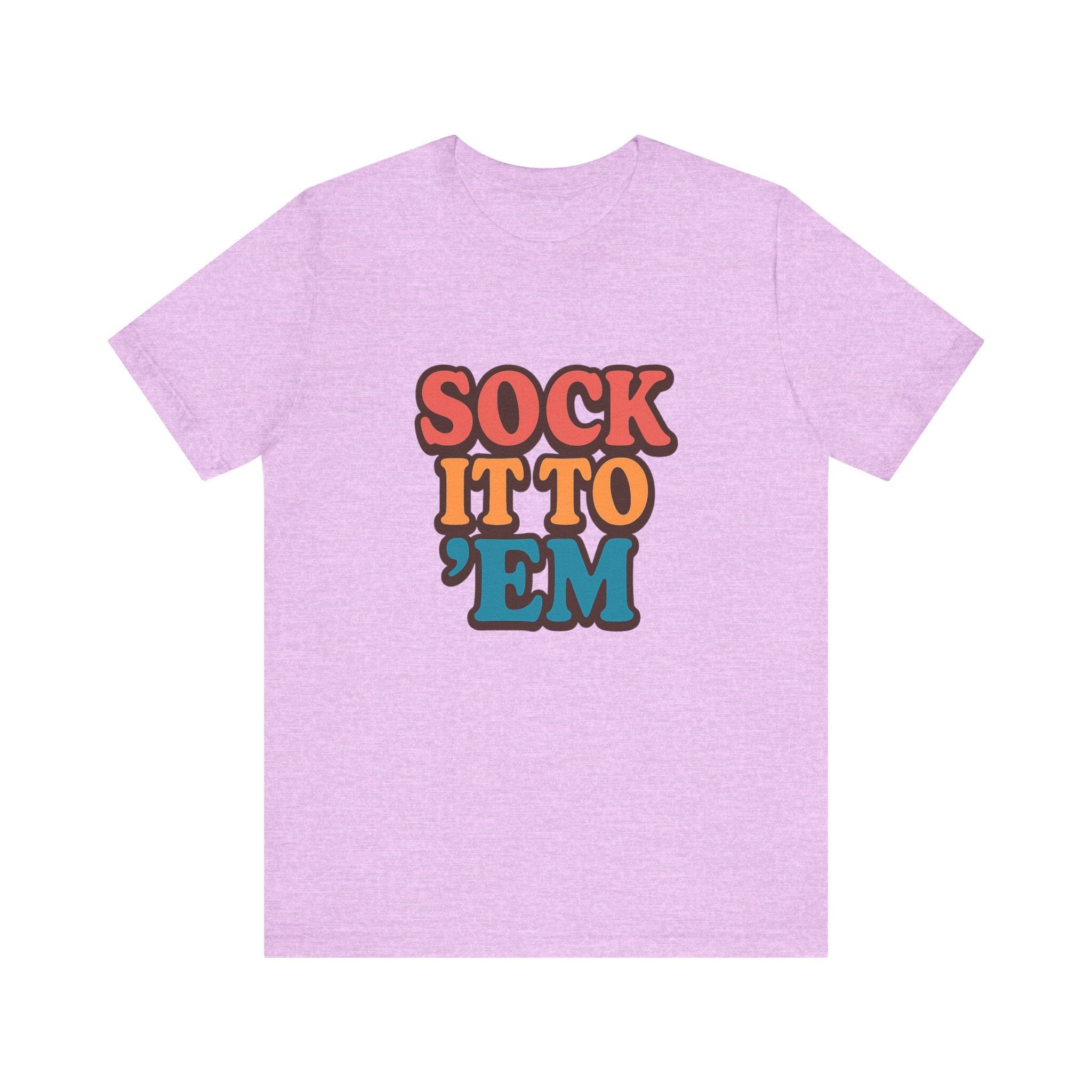 Sock It To 'Em Tee Anyway Socks Heather Prism Lilac S 