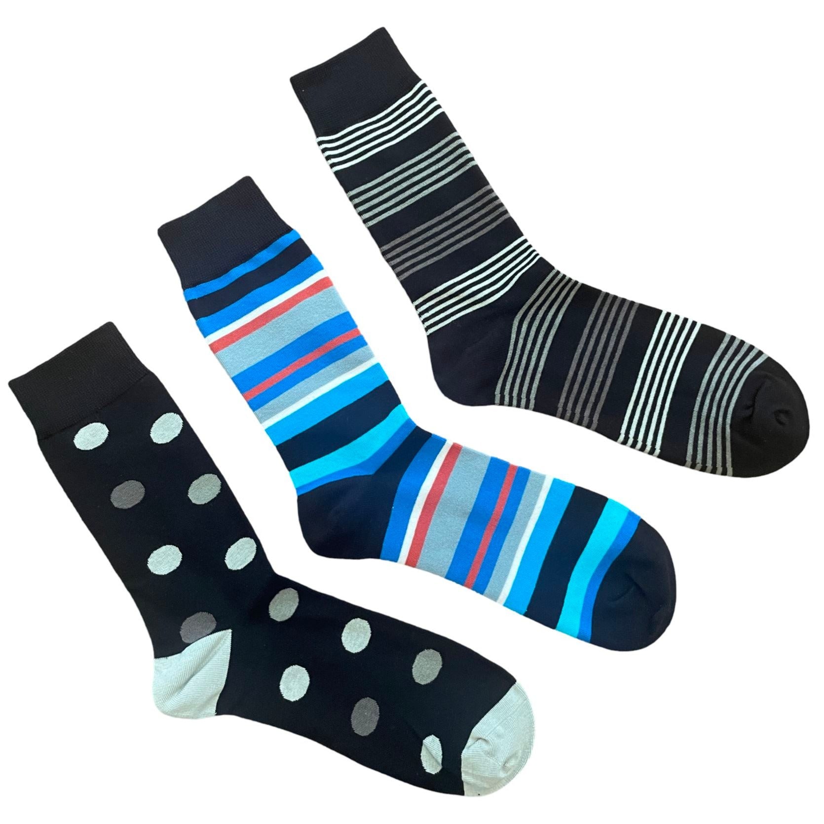 Taking It Easy mismatched men's crew socks | Anyway Socks