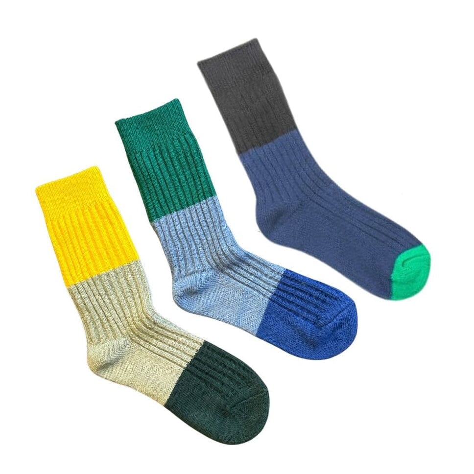 The Plot Thickens mismatched women's crew socks | Anyway Socks
